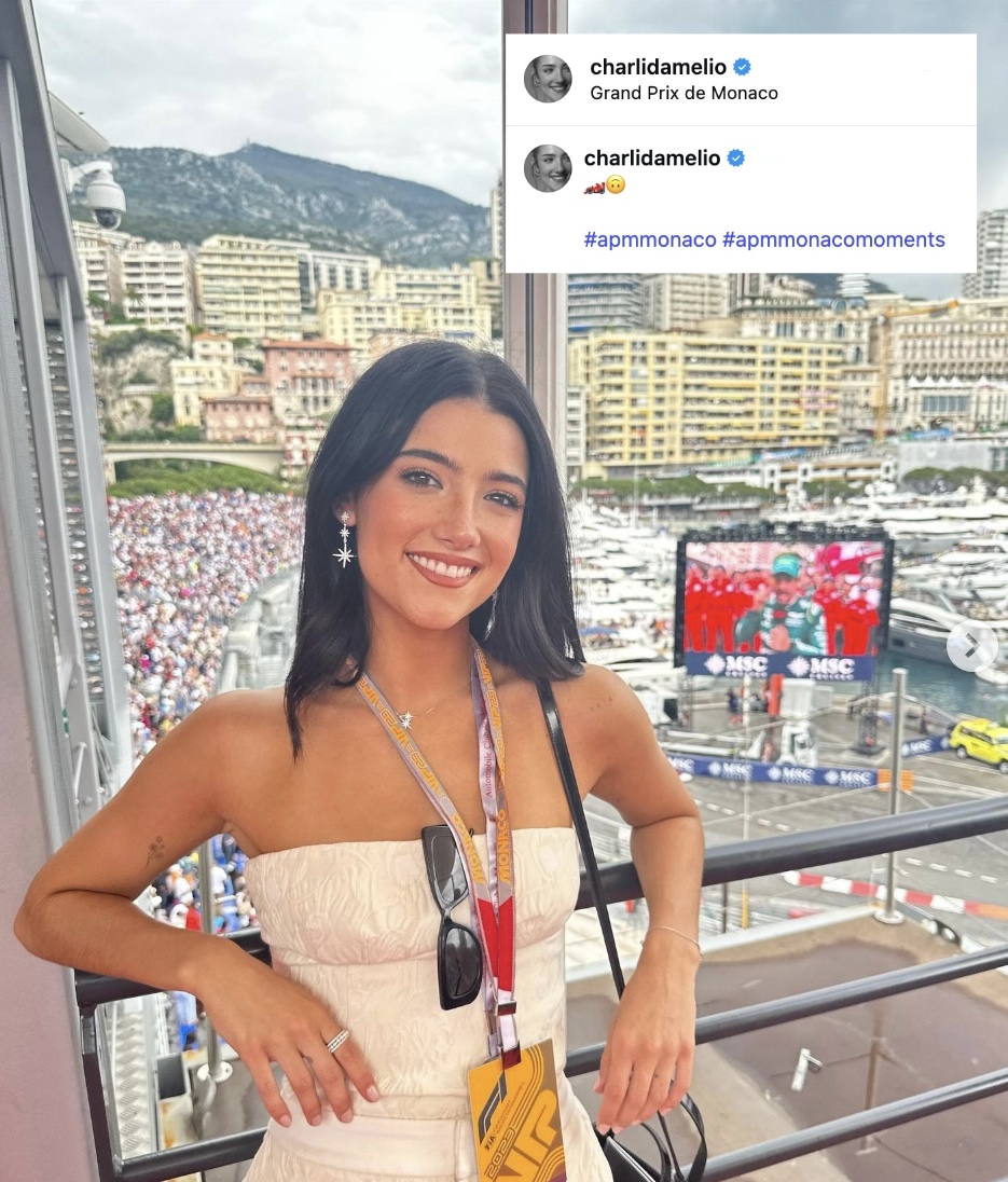 Charli D'Amelio APM Monaco