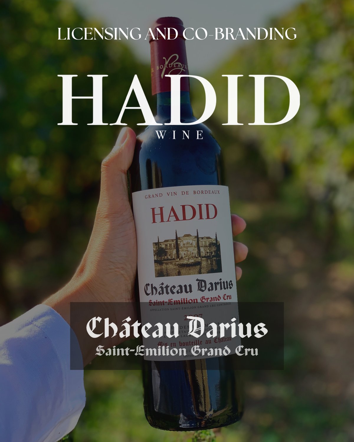 HADID Wine x Château Darius